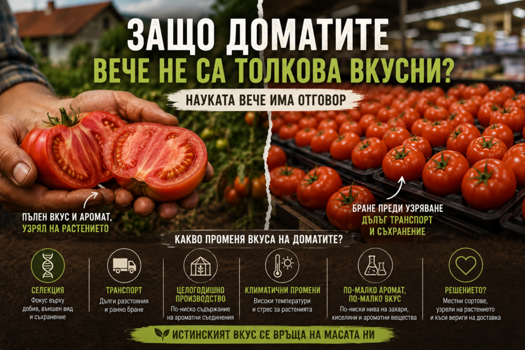 Вкусни био домати